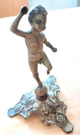 STATUINA VINTAGE PUTTO BAMBINO ANGELO OTTONE ITALI