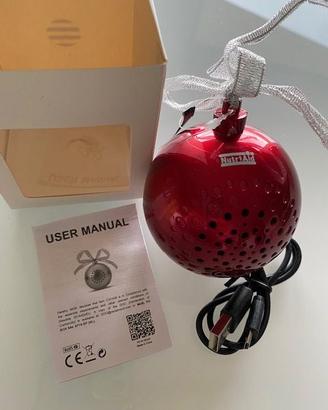 Pallina Natale con Bluetooth
