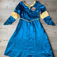 Vestito Carnevale Disney Merida, 7-8 anni