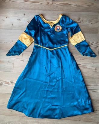 Vestito Carnevale Disney Merida, 7-8 anni