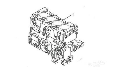 Monoblocco completo c2 saxo 106 16v