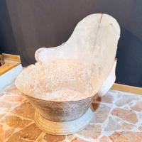 vasca fioriera in metallo fine 800