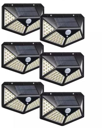 6X FARETTI DA ESTERNO FARETTO LUCI LED  PANNELLO 