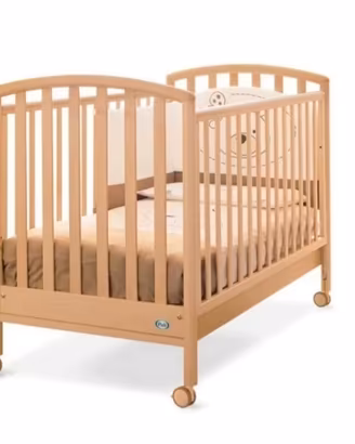 lettino Pali Ciak legno di faggio colore naturale