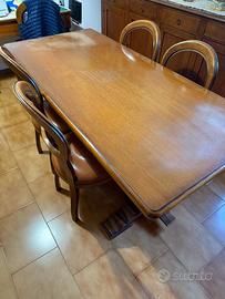 TAVOLO DA SOGGIORNO IN NOCE