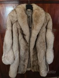 pelliccia originale volpe della Groenlandia 