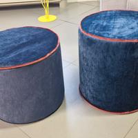 POUF ROTONDI COPPIA