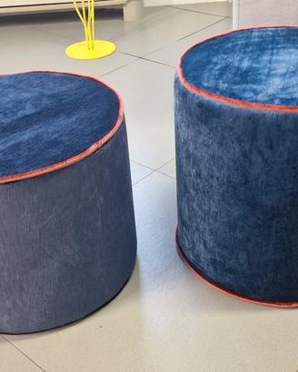 POUF ROTONDI COPPIA