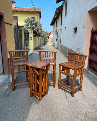 Sgabelli legno tech