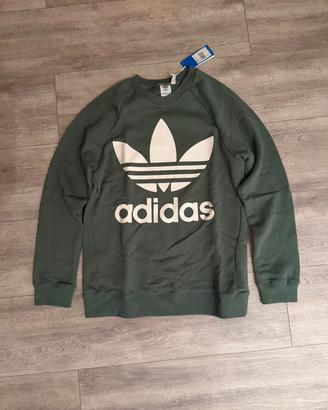 felpa Adidas con  cartellino modello over size