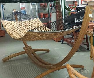 AMACA IN LEGNO D'ACACIA CON STRUTTURA 