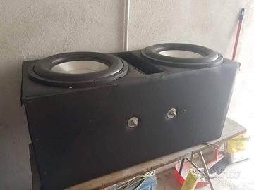 cassone per subwoofer da 38