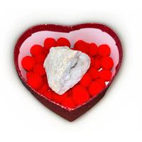 Idea Natale - Quarzo Geode bianca Minerale