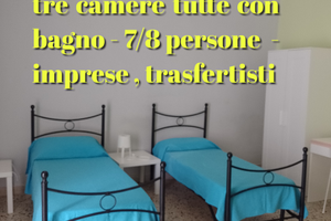 3camere tutte con bagno-7/8pers-imprese,trasfert