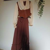 vestito tema medioevale 