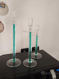 candelabri vetro