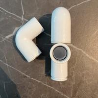 Curva 90 gradi in pvc tecnosystemi tcr 21