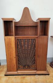 Libreria cassettiera Art Decò 