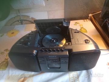 radio CD cassette recorder Sony