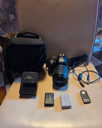 nikon d3300 con 18 105 