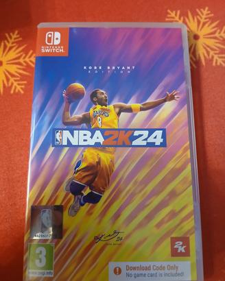 NBA 2K 24  per Nintendo switch  pallacanestro 