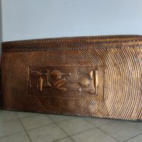 Cappa in rame lavorata a mano