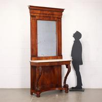 Consolle con Specchiera Restaurazione XIX Secolo