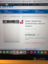 Lavastoviglie bosch smi6ecs12e