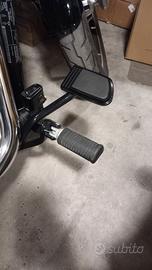 Supporto copertura per pedale freno harley