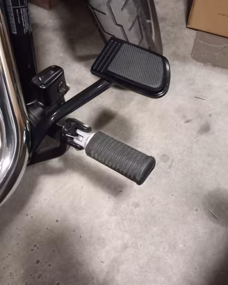 Supporto copertura per pedale freno harley