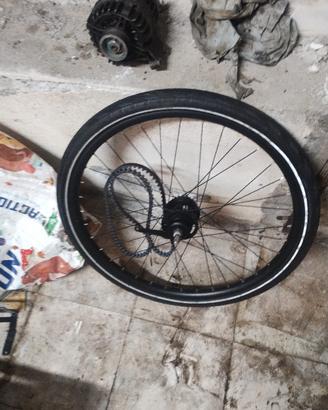 RUOTA SHIMANO NEXUS 7 VELOCITÀ 