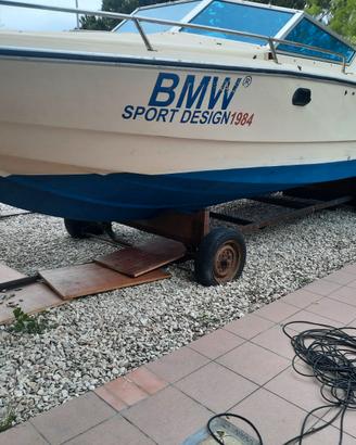 BMW MARINE ACQUAVIVA 23" entro fuori bordo DIESEL