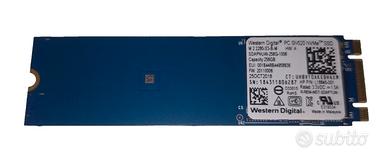 SSD NVMe 3.0 da 256GB Western Digital M.2 2280