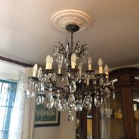 Lampadario in cristallo di Boemia