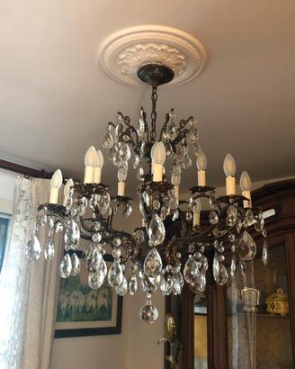 Lampadario in cristallo di Boemia
