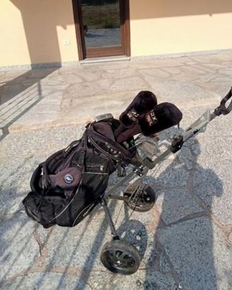 Sacca golf Completa + carrellino