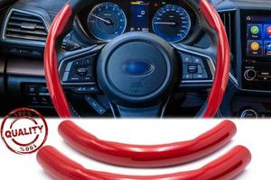 COPRIVOLANTE per SUBARU in FIBRA CARBONIO Rosso