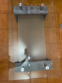 Tavolo da salotto, mobili, tavolo in vetro moderno