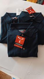 3 polo payper blu scuro tg L