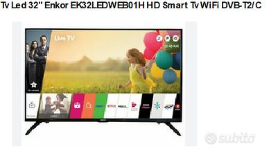 Tv Led 32'' Enkor EK32LEDWEB01H HD Smart Tv WiFi D