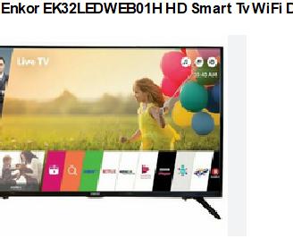 Tv Led 32'' Enkor EK32LEDWEB01H HD Smart Tv WiFi D