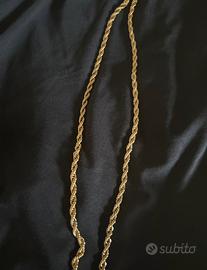Collana oro 18k