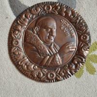 Effige in rame Papa Giovanni XXIII