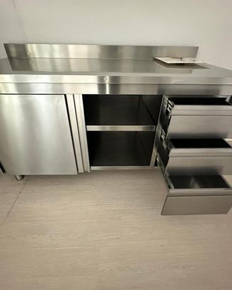 Tavolo acciaio inox