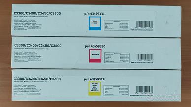 Cartucce toner colore originali OKI