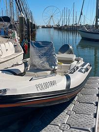 Gommone Zar 47 carrello e  motore ausiliario
