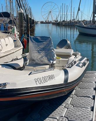 Gommone Zar 47 carrello e  motore ausiliario