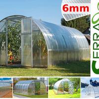 Serra 3x4 tunnel policarbonato 6mm serre arco box