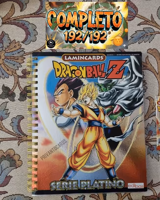 Album DragonBall Z Serie Platino Completo 192/192