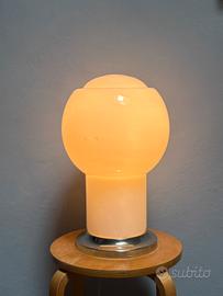 Lampada tavolo anni ‘70 vetro Murano